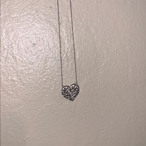 Tiffany & Co. Olive Leaf Heart Necklace